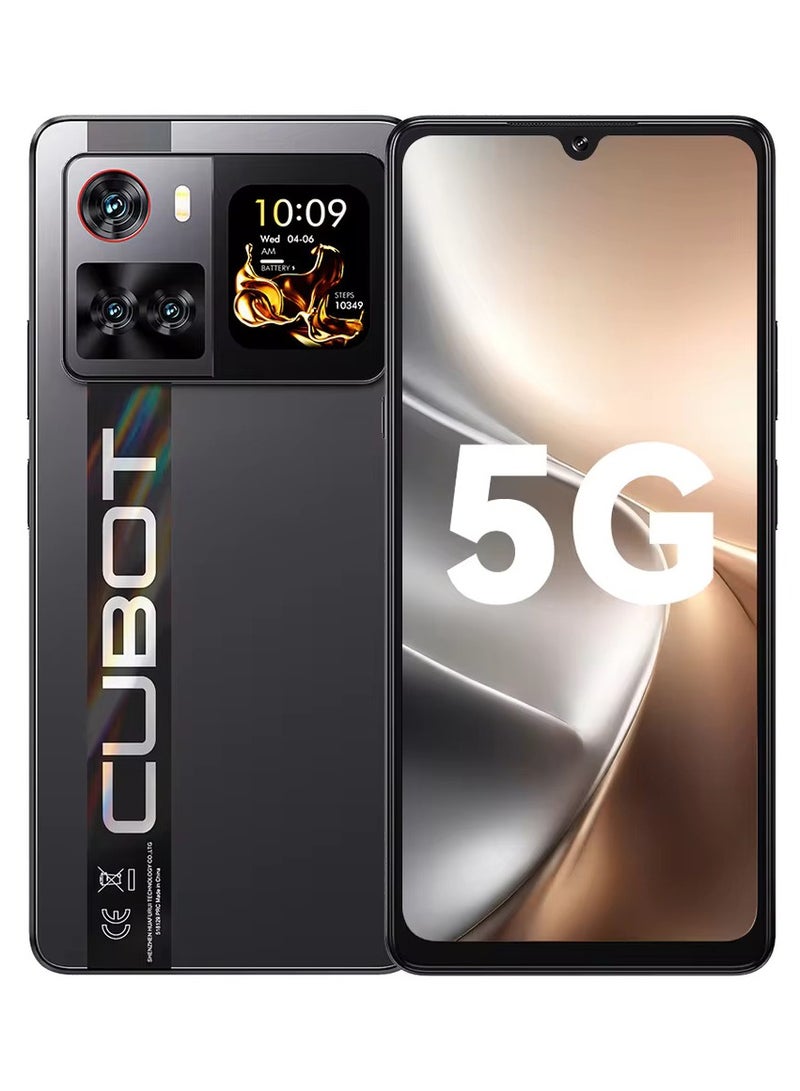كوبوت هاتف ذكي 5G X100، يعمل بنظام أندرويد 15، شاشة 6.88 بوصة، ذاكرة وصول عشوائي 8 جيجابايت، ذاكرة تخزين داخلية 256 جيجابايت، كاميرا 64 ميجابكسل + 16 ميجابكسل، بطارية 5100 مللي أمبير، لون أسود - Image 1